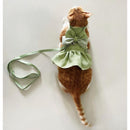 Cat Harness Dress with Bow