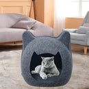 Cozy Cat Bed with Cat Face Design Ideal for Cats and Small Pets