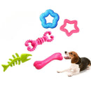 Chew Toys For Small Dogs (Pack of 5) (Multi Colour)