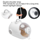 Space Capsule Pet Carrier for Cats & Small Dogs (White)