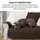 Reversible Pet Sofa Cover for Dogs & Cats (Brown)