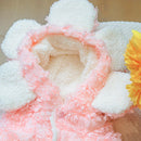 Premium Winter Hoodies Jacket For Dog & Cat ( Light Pink )