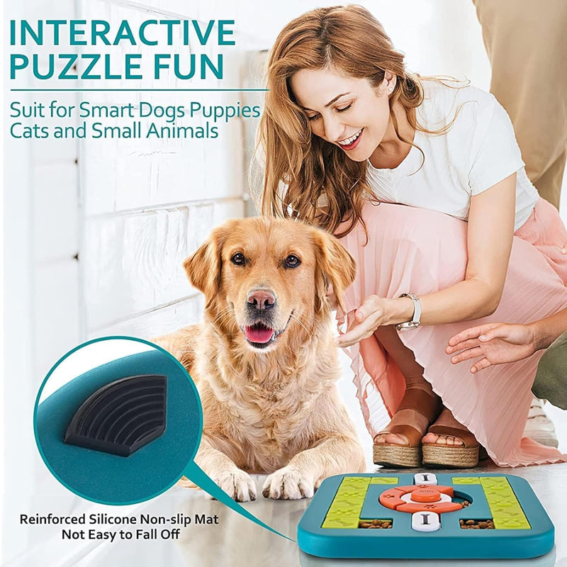 Interactive Treat Dispenser Toy For Dogs