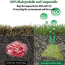 Dog Poop Garbage Bags roll with Dispenser Cum Holder