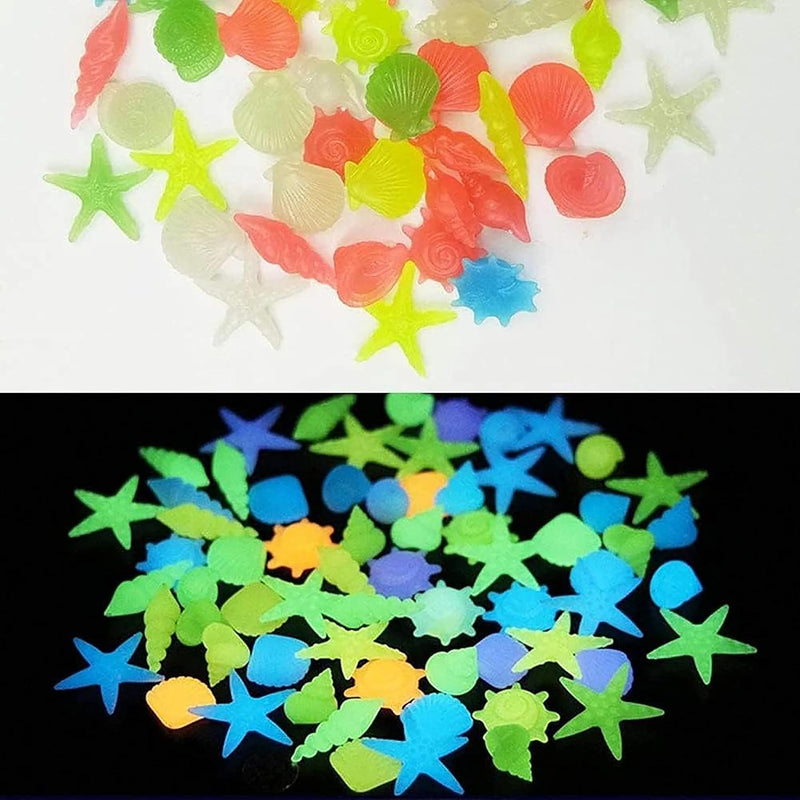 Artificial Decoration Fish For Aquarium (100g)(Multi Color)