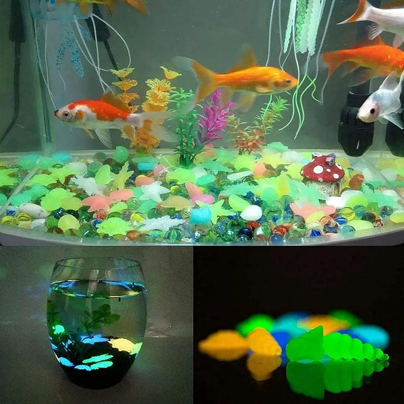 Luminous Stones In Various Shapes For Aquarium Decoration