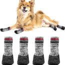 Anti-Slip Dog Socks with Rubber Sole