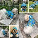 Waterproof Hooded Raincoat For Dog Cat