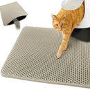 Cat Litter Mat, Double Layer Honeycomb Design