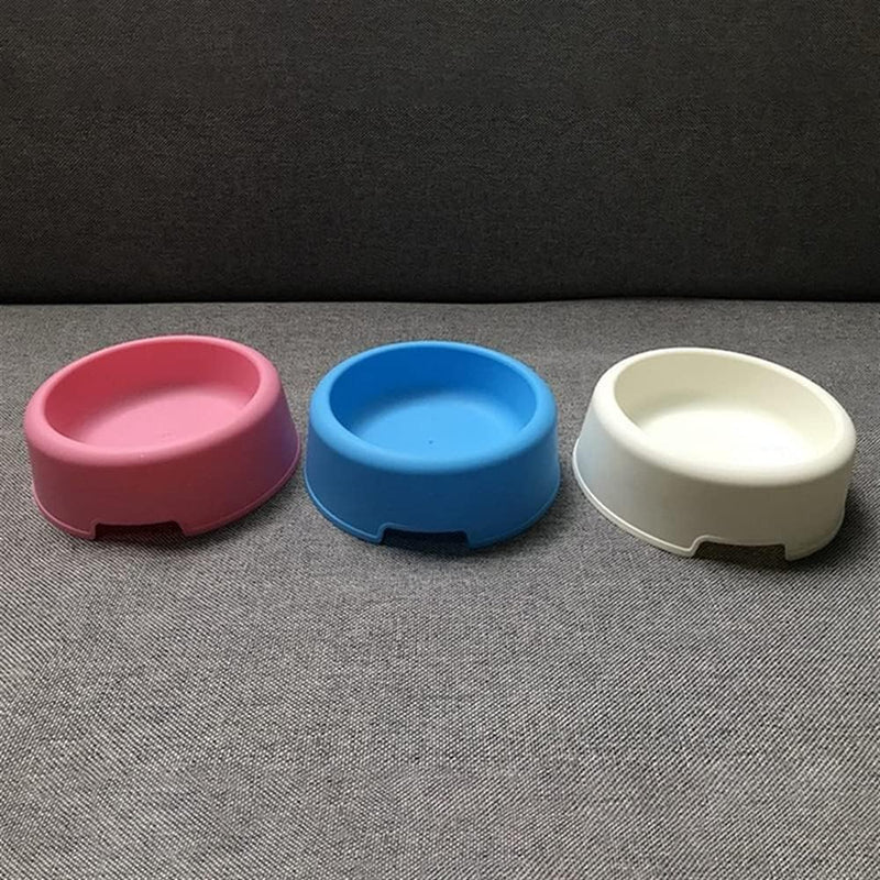 Plastic Pet Food & Water Bowl for Small Dogs & Cats