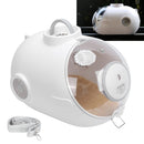 Space Capsule Pet Carrier for Cats & Small Dogs (White)
