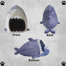 Shark Shape Bed House for Cats, Small Dogs & Small Animals