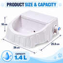 Automatic Pet Water Fountain, Dog & Cat Drinking Bowl with Running Water Dispenser.