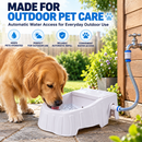 Automatic Pet Water Fountain, Dog & Cat Drinking Bowl with Running Water Dispenser.