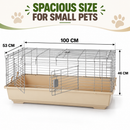 Small Animal Habitat Cage for Rabbits  Hamsters & Guinea Pigs
