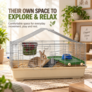 Small Animal Habitat Cage for Rabbits  Hamsters & Guinea Pigs