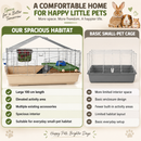 Small Animal Habitat Cage for Rabbits  Hamsters & Guinea Pigs