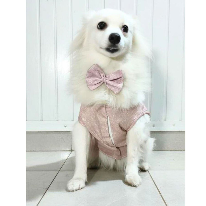 Dog Dress for Girls Dogs and Cats - Light Pink