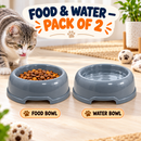 Pet Food & Water Bowls for Dogs & Cats