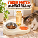 Automatic Pet Feeder & Water Dispenser for Dogs & Cats