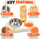 Automatic Pet Feeder & Water Dispenser for Dogs & Cats