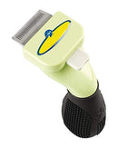 Pet Grooming Brush: DeShedding Tool for Dogs and Cats (Small)