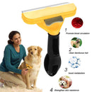 Pet Grooming Brush: DeShedding Tool for Dogs and Cats (Small)