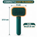 Pet Grooming Slicker Brush for Dogs & Cats