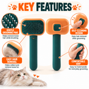 Pet Grooming Slicker Brush for Dogs & Cats
