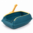 Cat Litter Tray with Scoop Holder