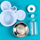 3-in-1 Pet Feeding Bowl with Water Dispenser