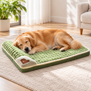 Cature Care by Nature Pet Bed Mat for Dogs & Cats, Soft Plush Cushion Sleeping Mattress with Textured Surface
