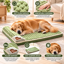 Cature Care by Nature Pet Bed Mat for Dogs & Cats, Soft Plush Cushion Sleeping Mattress with Textured Surface