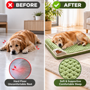 Cature Care by Nature Pet Bed Mat for Dogs & Cats, Soft Plush Cushion Sleeping Mattress with Textured Surface