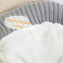 Warm Knitted Pet Ear Warmer Hat for Winter (Dogs)