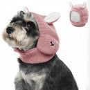 Warm Knitted Pet Ear Warmer Hat for Winter (Dogs)