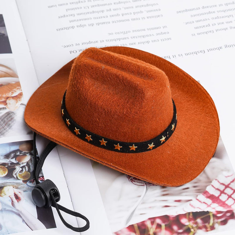 Pet Cowboy Hat for Dogs & Cats