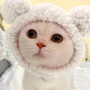 Cute Cat & Puppy Bear Hat