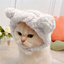 Cute Cat & Puppy Bear Hat