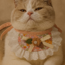 Cute Cat Collar with Adjustable Lace Ruffle