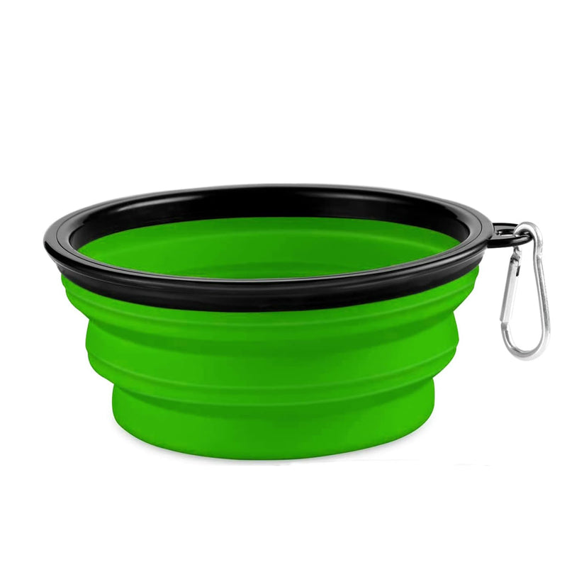 Collapsible Pet Bowl Portable Silicone Dog Bowl for Travel