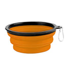 Collapsible Pet Bowl Portable Silicone Dog Bowl for Travel