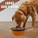 Collapsible Pet Bowl Portable Silicone Dog Bowl for Travel