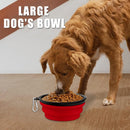 Collapsible Pet Bowl Portable Silicone Dog Bowl for Travel