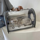 Transparent Pet Travel Carrier Tote Bag for Dogs, Cats And More