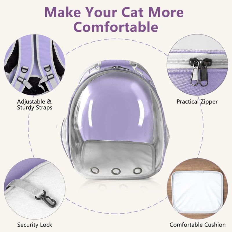 Expandable Bubble Backpack for Cats