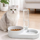 Automatic Pet Feeder Water Dispenser 3-in-1