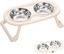 Dual Stainless Steel Food & Water Bowls