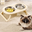 Dual Stainless Steel Food & Water Bowls