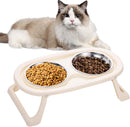 Dual Stainless Steel Food & Water Bowls